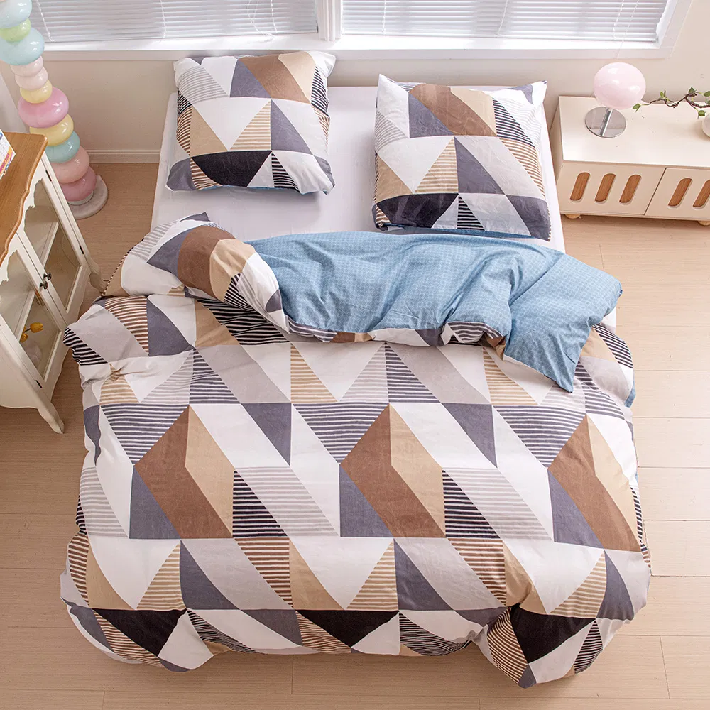 Custom Printing Cartoon Quilt Duvet Cover Bed Sheets Pillow Case 3PCS 4PCS Kids Bedding Sets