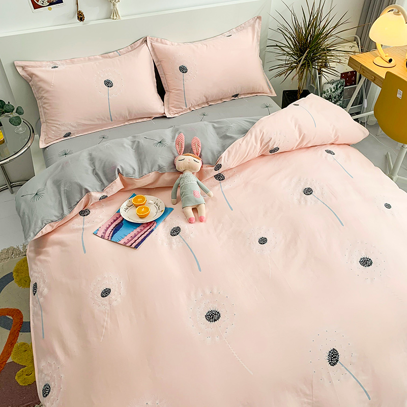 Flannel Bedding Set Promotional Cheap Cotton Bedding Set for Living Room