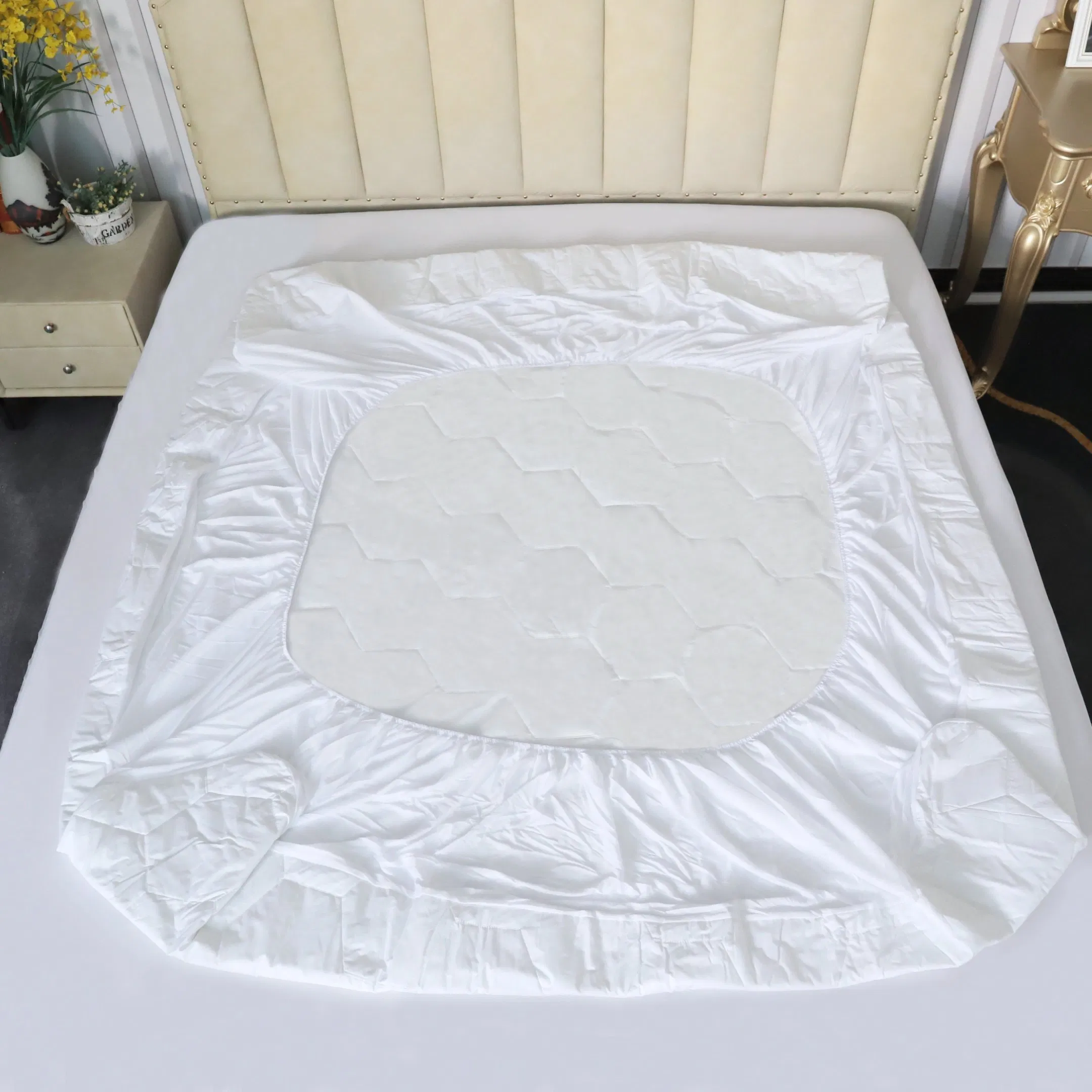 Mattress Topper Mattress Protector Breathable Bed Sheet Noiseless Topper