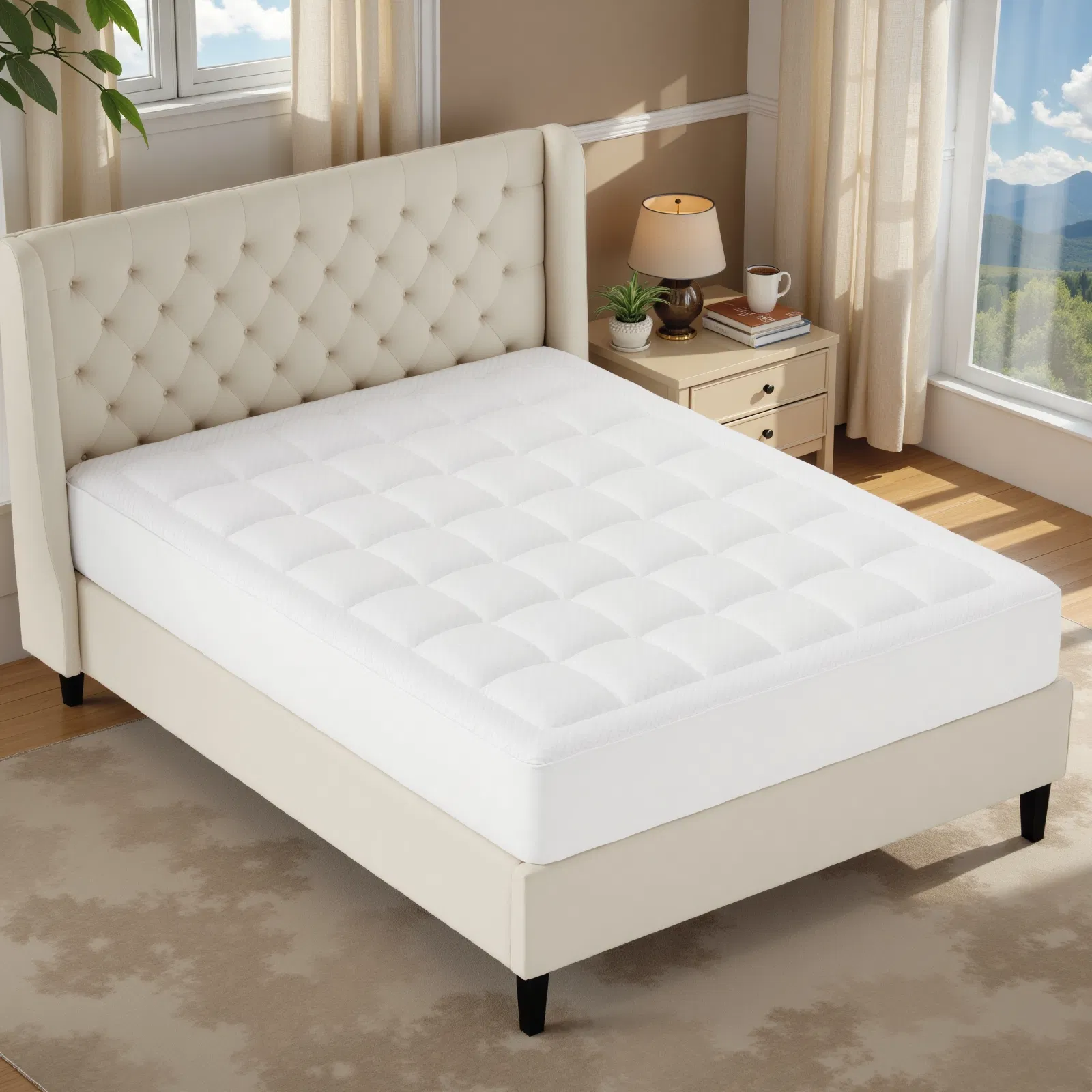 Custom Quilted Mattress Topper Overview