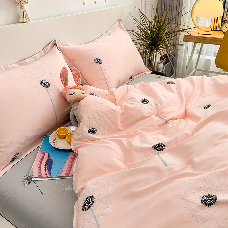 Flannel Bedding Set Promotional Cheap Cotton Bedding Set for Living Room