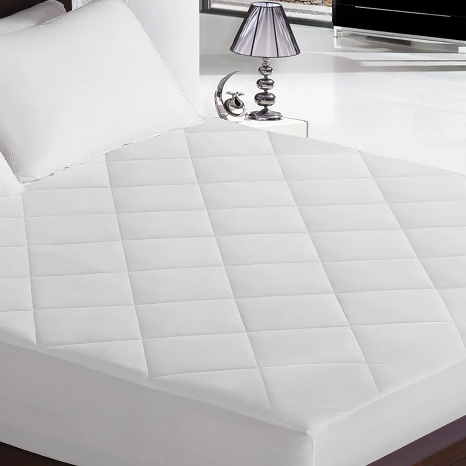 Wholesale Top Selling Luxury Memory Microfiber Hotel Bed Mattress Topper