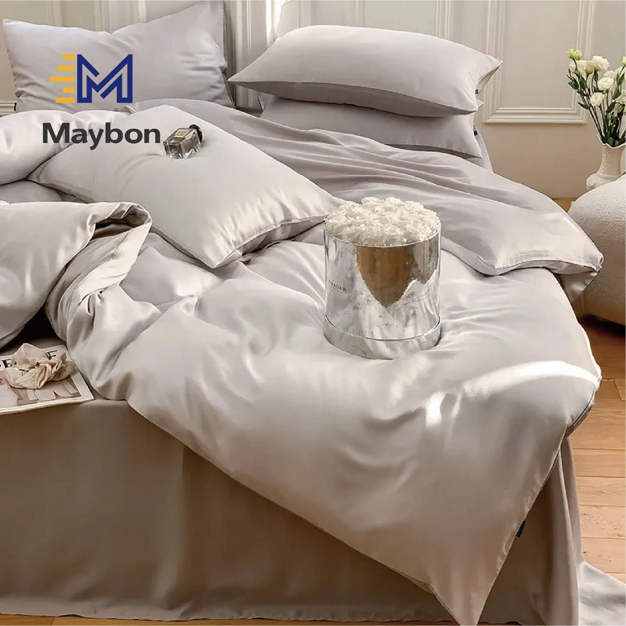 Pure Material Bedding Collection with 100% Cotton for Hotels