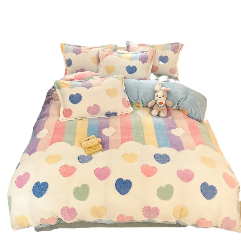 Winter Flannel Duvet Cover