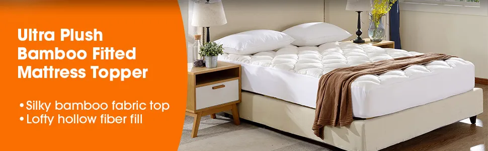 Bamboo Mattress Topper Detail