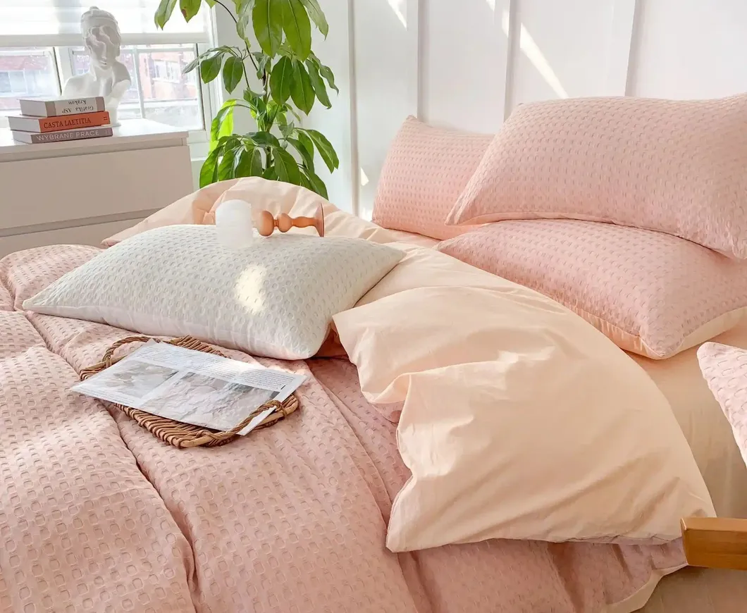 Waffle Cotton Bedding