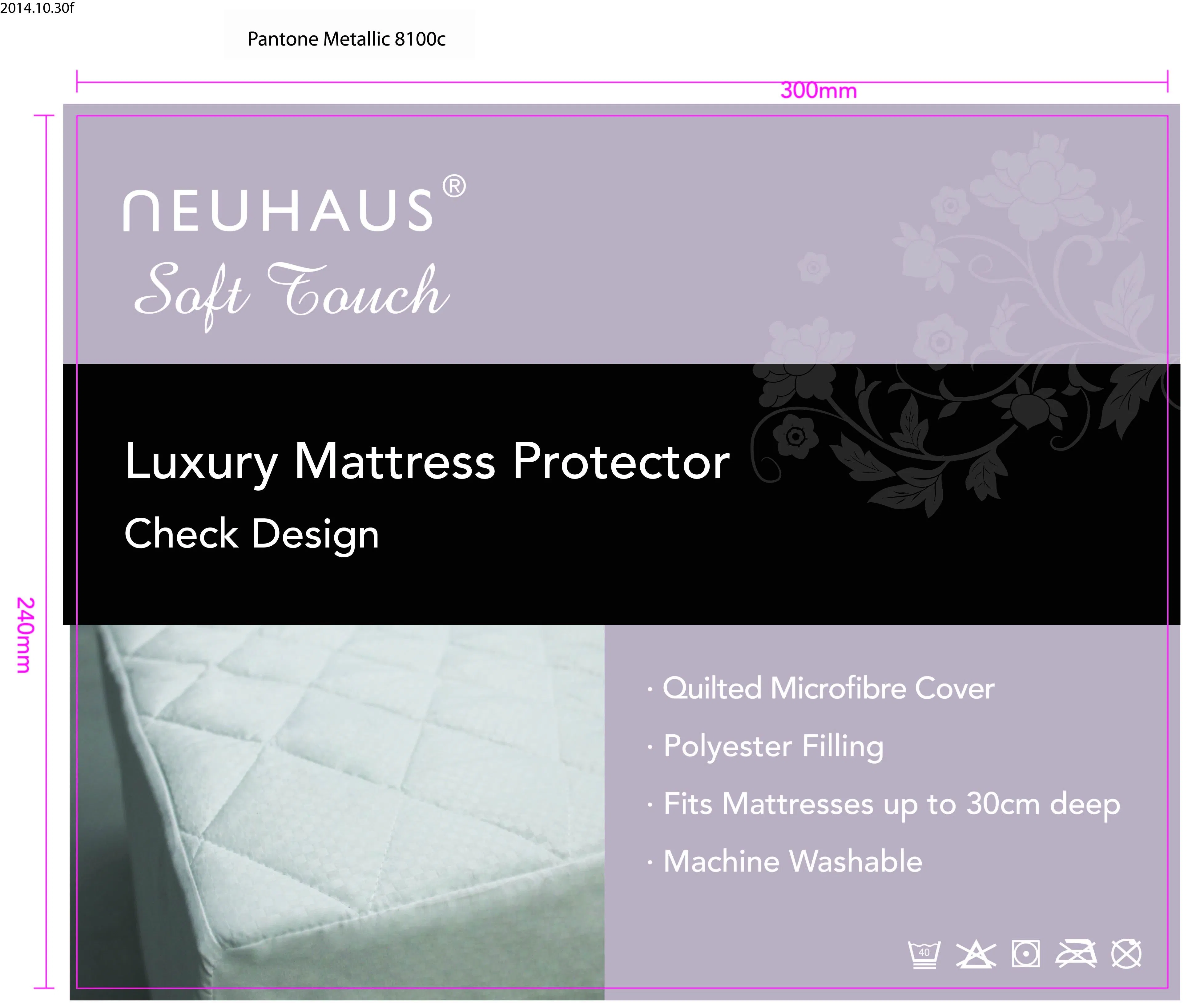 Anti-Allergy and Waterproof Mattress Cover