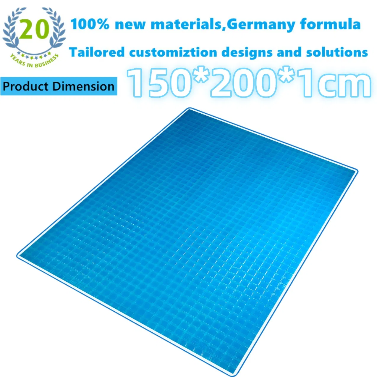 Professional Summer Cooling Soft Gel King Queen Mattress Topper