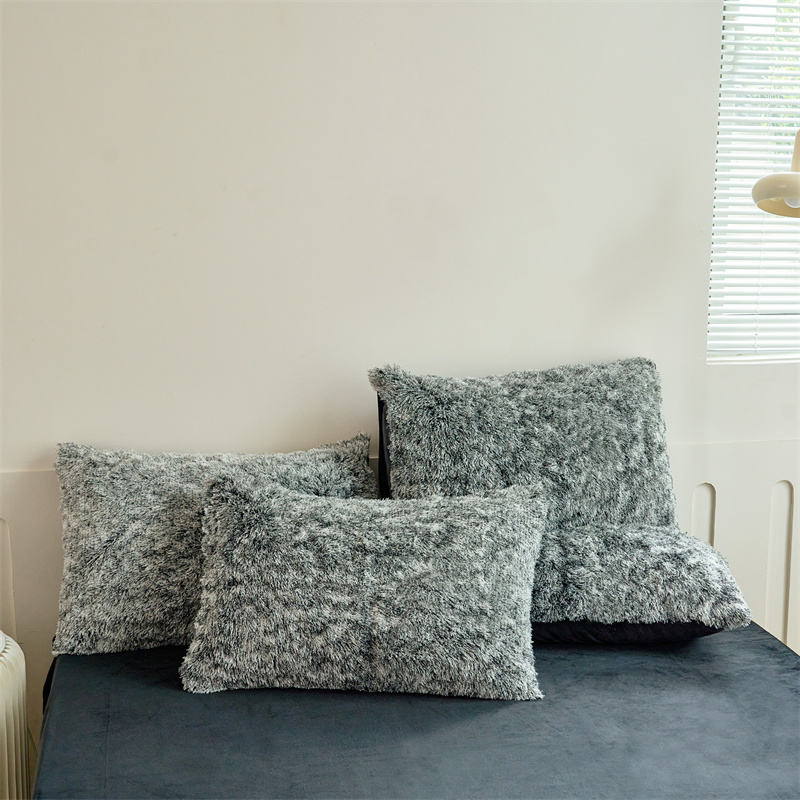 OEM/ODM High Quality King Size Grey Comforter Warm Mink Blanket Velvet Comforter Duvet Cover Tie Dye Pillowcase 4 Piece Bed Linen Bedding Set for Winter