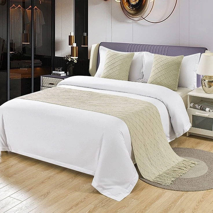 180thread Count Brushed Microfiber Hotel Bedding Set