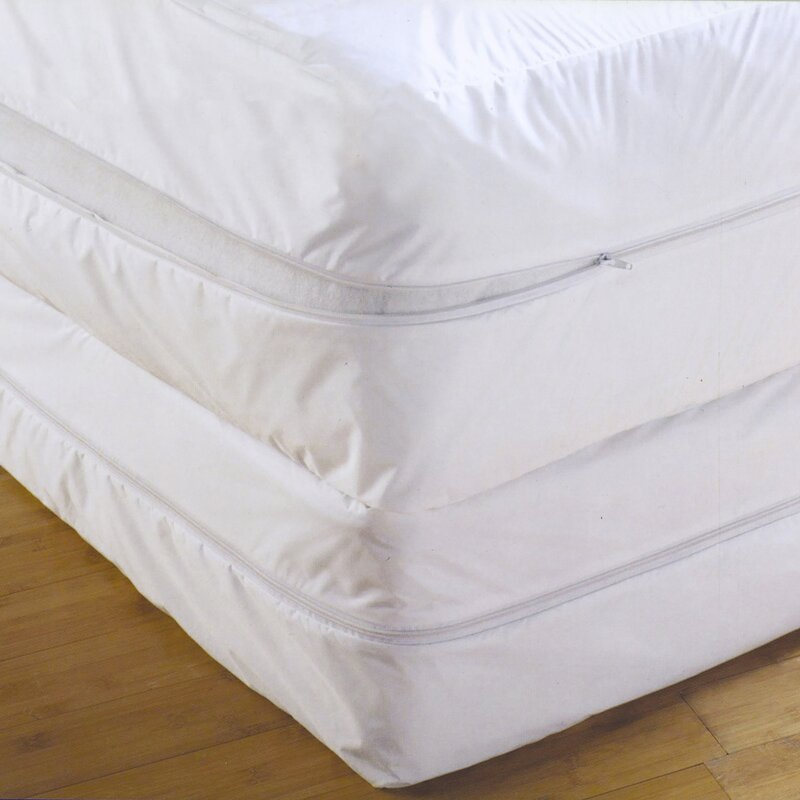 Microfiber and Anti-Allergy Zippered Waterproof Mattress Cover