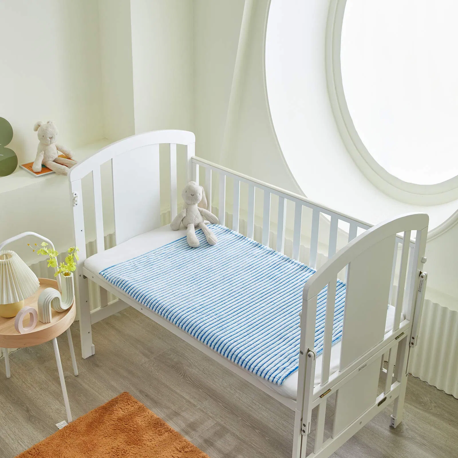 Microfiber Anti-Allergy 100 Polyester Thick Fur Baby Blanket Sturdy Flannel Fleece Blanket for Toddler