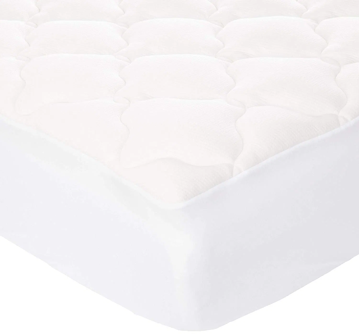 Soft and Plush Bamboo Fitted Mattress Topper
