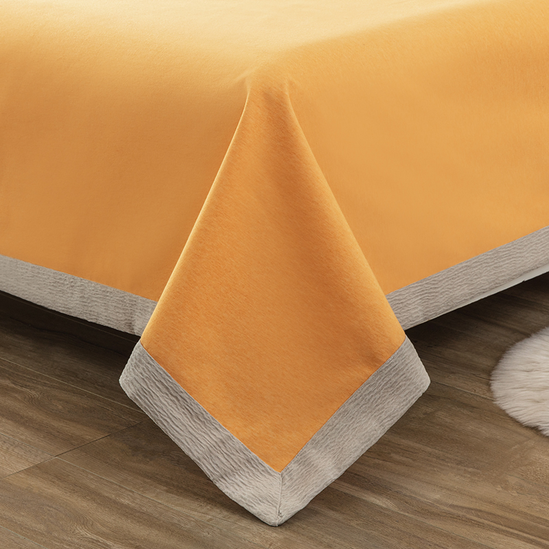 2025 High Quality 100% Linen Organic Hemp Knitted Bedding Sets for Hotel