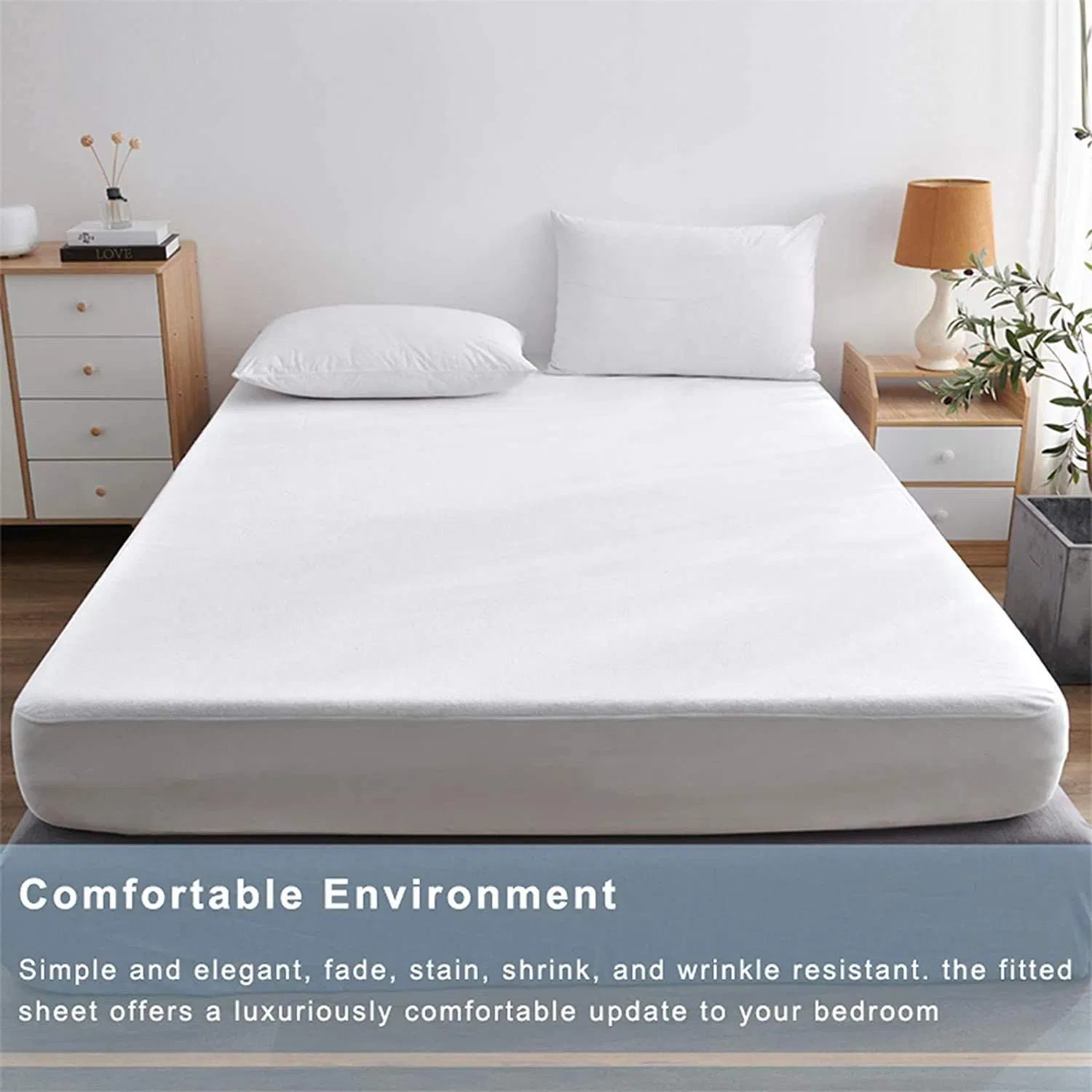 Quilted Anti-Allergy Waterproof Mattress Protector