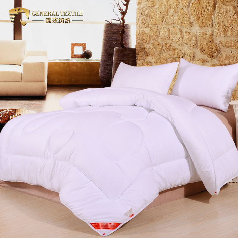High Quality Luxury 100% Cotton Cover White Goose Down Duvet (JRD562)