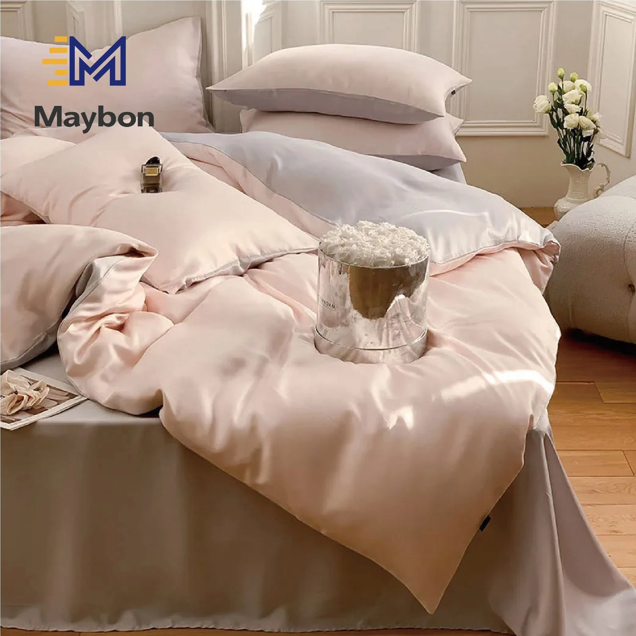 Pure Material Bedding Collection with 100% Cotton for Hotels