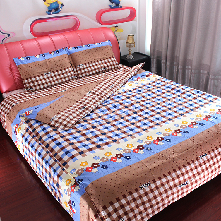 Cheap Sheets Microfiber Flat Bed Sheet/Bed Sheet Set Bedding Set in ISO9001/SGS at Competitive Cost for USA, UK, India, Tanzania, Sudan Bedsheet Bedding Set