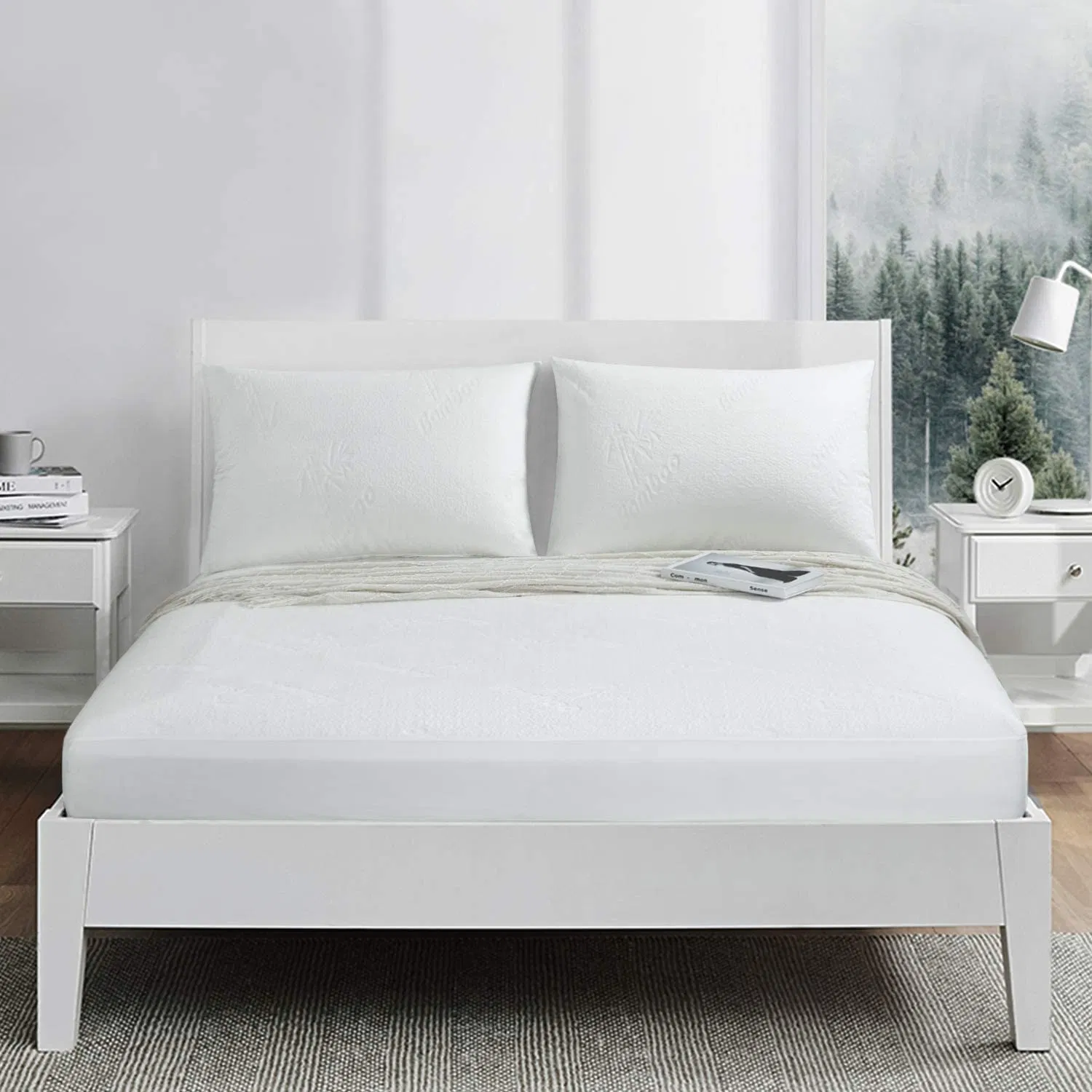 High Quality Cotton Terry Waterproof Mattress Protector