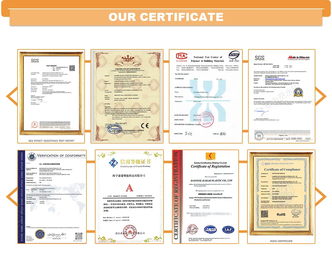Quality Certifications