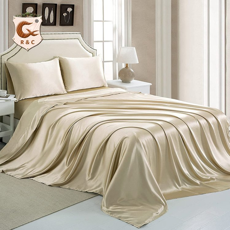 Silk Satin Bedding Set Custom Bedding Sets