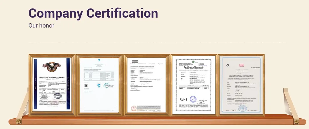 Certifications