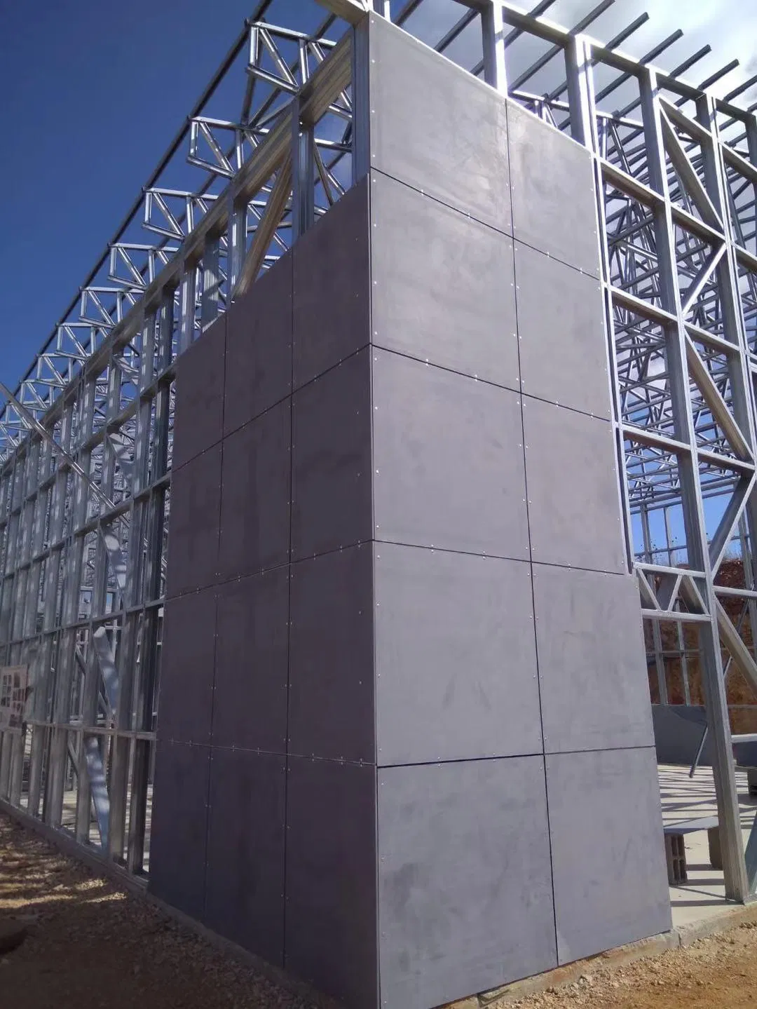 Waterproof Asbestos Free Fire Rated Interior Fibre Cement Flat Sheet for Wall Partition