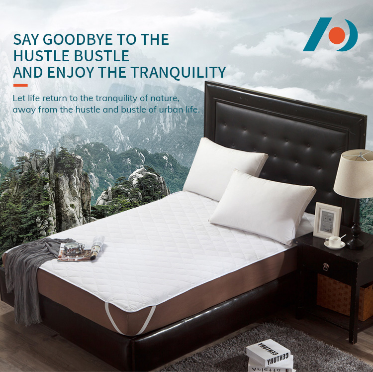 Premium Waterproof Mattress Cover Breathable Quilted Anti Slip Fitted Protector for Bed Wetting Daily Use