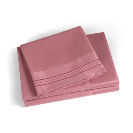 Warm Color 100% Polyester Microfiber Winter Bedding Set