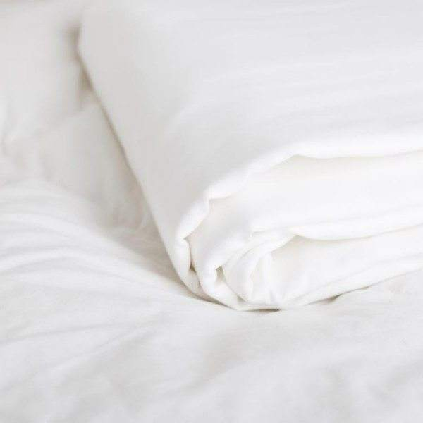 5 Star White 100% White Cotton Hotel Queen Bedding Set