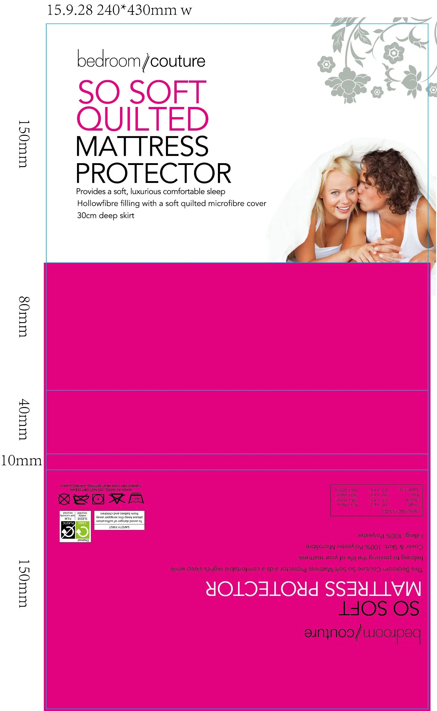 Waterproof and Anti-Allergy Mattress Protector