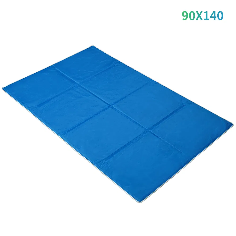 China Supply Gel Ice Flex Cooling TPE Gel Mattress Latex Cushion Pillow Gel Cooling Topper