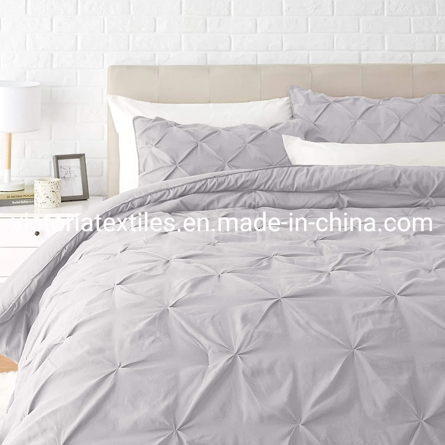 High Quality Microfiber Bedding Duvet Cover Set 100% Microfiber, Easy Care