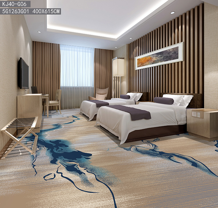 Luxurious Large Area Rugs: Elegant Wool-Polyester Blend Collection