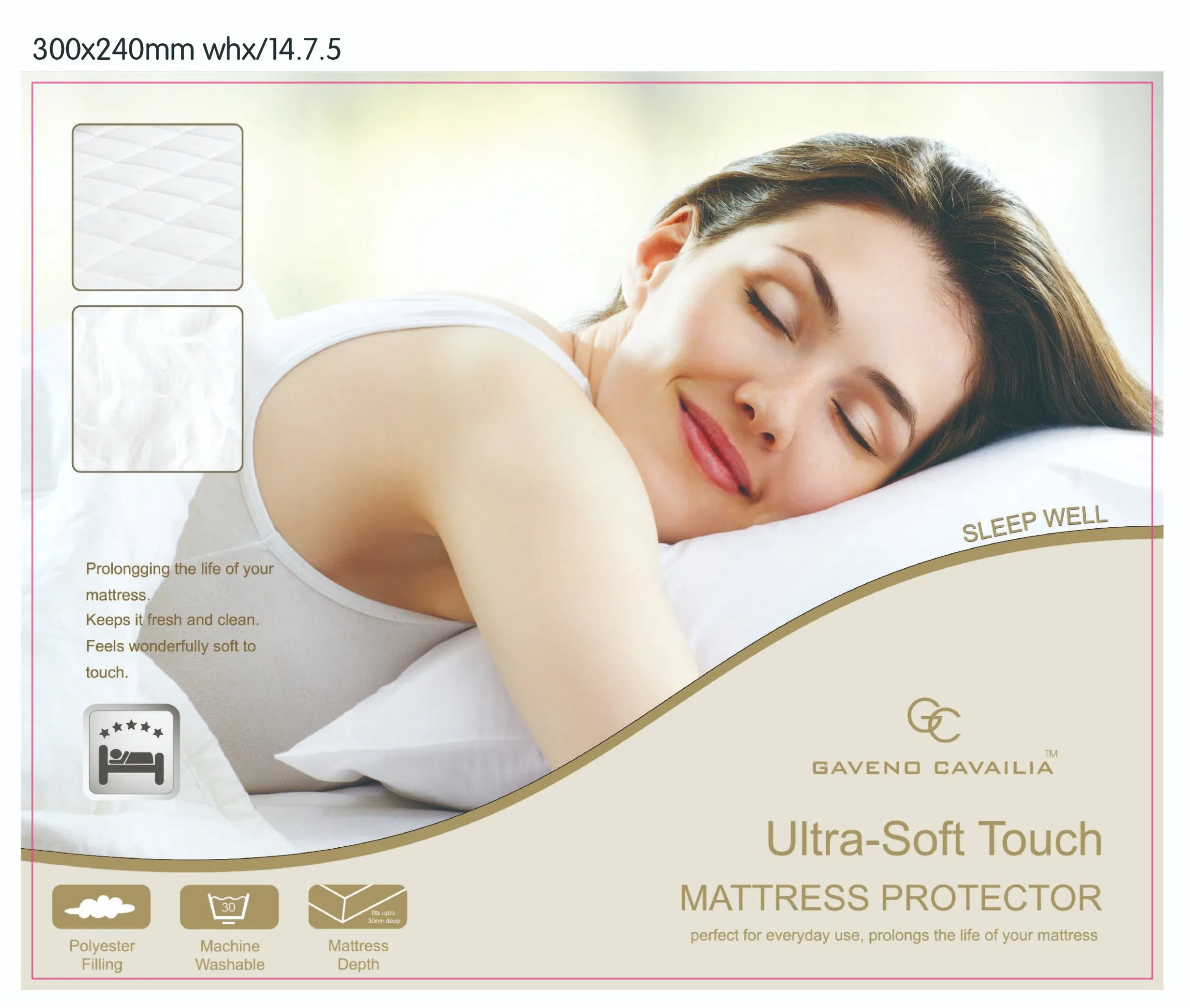 Anti-Allergy and Waterproof Mattress Cover