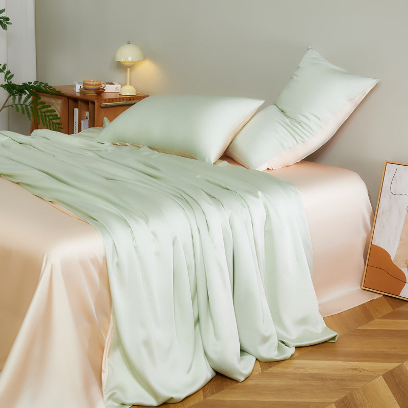 New Skin Friendly 300t Lyocell Summer Cooling Comforter Cover Throw Blanket Lightweight Ropa De Cama Bedding