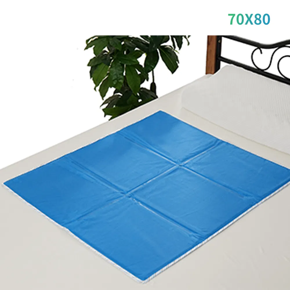 China Supply Gel Ice Flex Cooling TPE Gel Mattress Latex Cushion Pillow Gel Cooling Topper