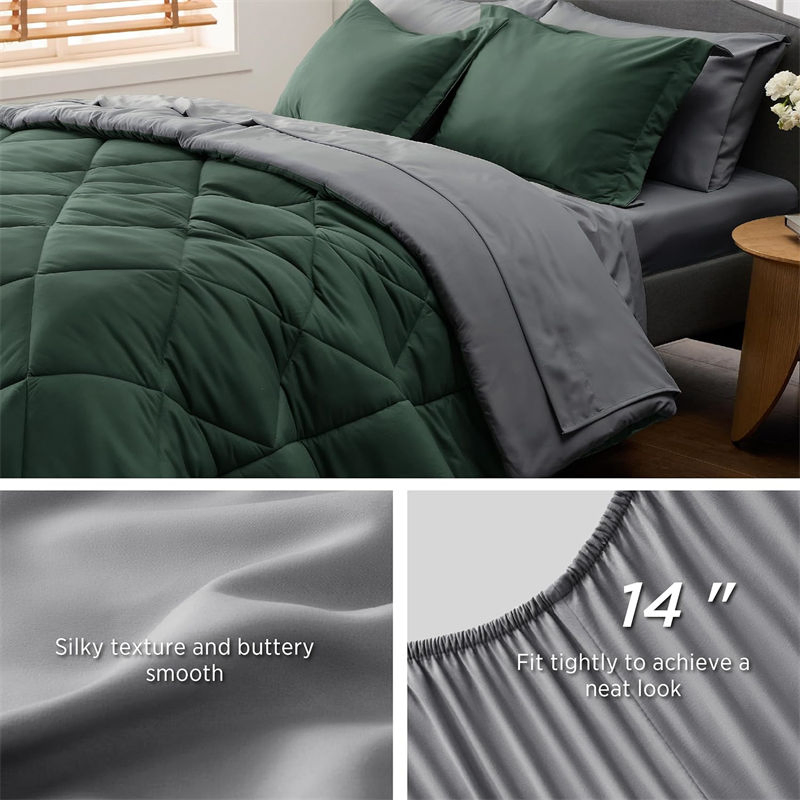 United Nations Endowment Microfiber Filling Troops All Season Comfort Bedding Sets China Manufacturer Dormitory Warmth Two Colour Durability Duvet Cover Set