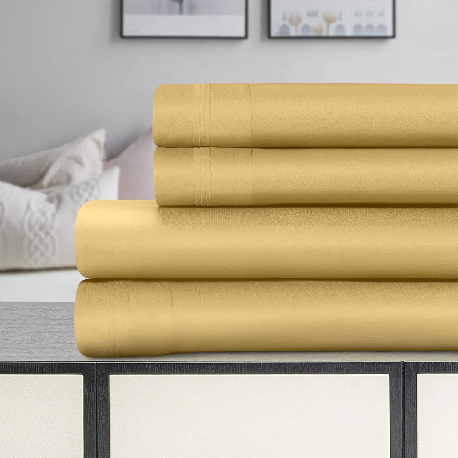 4 PCS Bed Sheets 100% Cotton Bedding Comforter Sets Cheap Queen Size Bedding Set for Kids