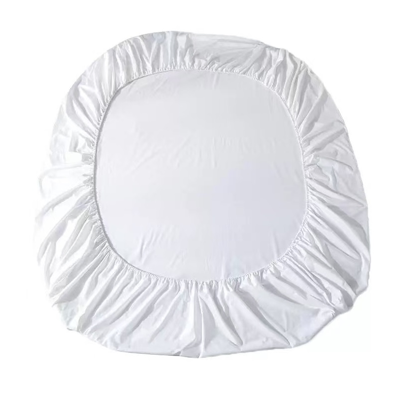 Cotton Terry Breathable TPU Laminated Waterproof Mattress Protector Fitted Sheet