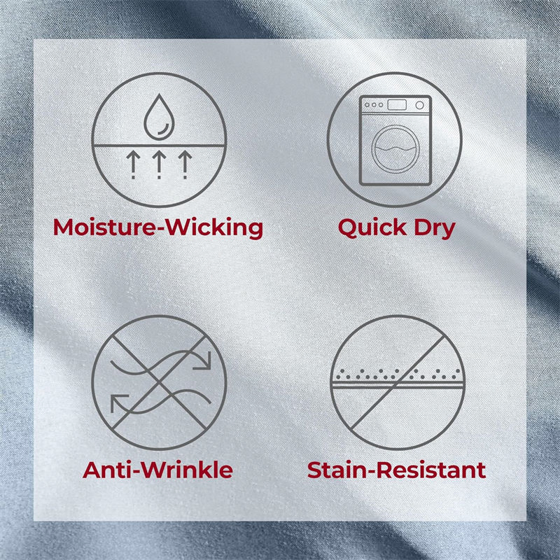 Emergency Response 4 Piece Blue Comfortably Skin Friendly Bedding Sheets Pillowcases Extra Soft Cooling Prison Dorm Bedding Wrinkle Fade Stain Resistant