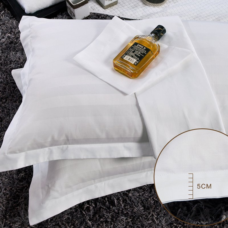 Nantong Factory OEM White Printed Comforter Cover Linen 5 Star Hotel Bedding Cotton Quilt Bedding Set Home Textile