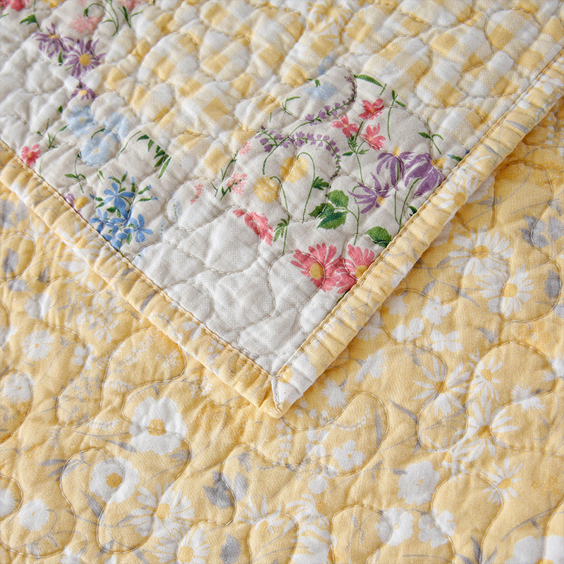 Custom Solid Color Queen Coverlet Microfiber Oversize Thin Summer Quilt Set Soft Baby Blanket Bedspread Set