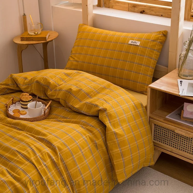 Apartment Bedlinen White, Factory Linen Fabric Bedding, Hampton Inn Duvet Cover, Textile Materialsmassage Sheet Sets Flannel