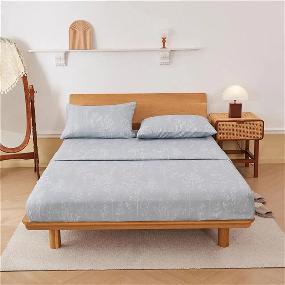 Microfiber Double Brushed Duvet Cover Set for Home Bedding Set Bedspread