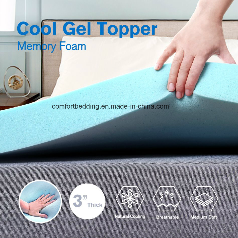 Cool Gel Mattress Toppers Feel Comfortable Summer-Using Compressed Package