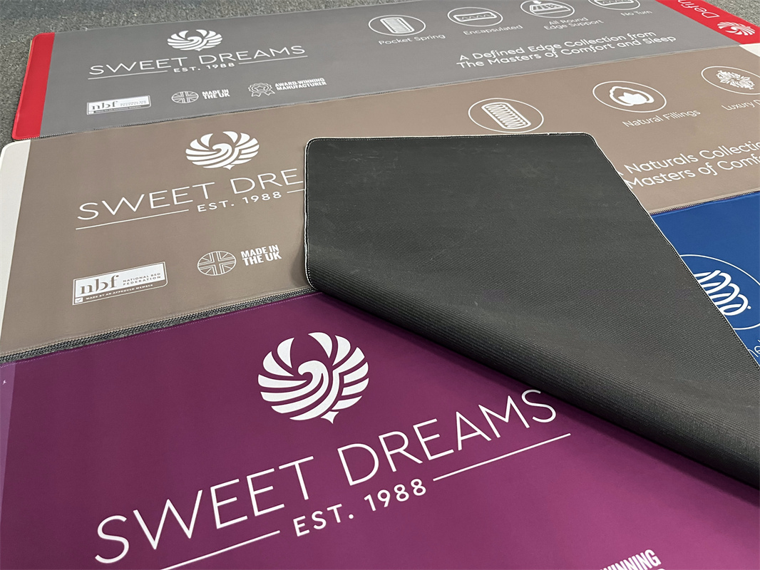 Custom Advertising 100% Recycled Promotional Mattress Foot Protector Foot Mat Protector for Mattress