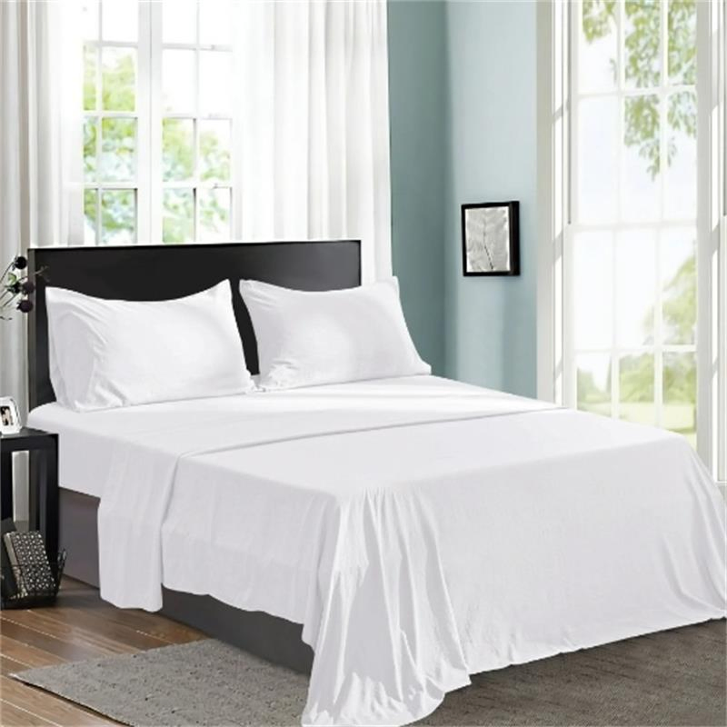 400 Thread Count 100% Cotton Sateen Queen Size Sheet Set Hotel Quality Bedding Set