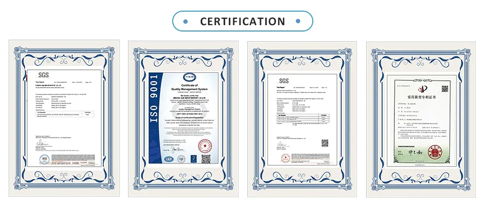 Certifications