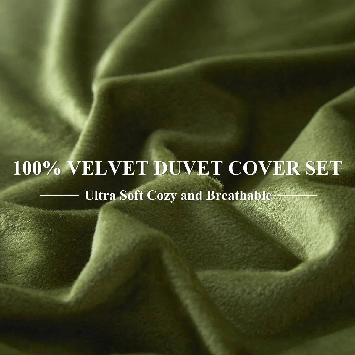 Flannel Velvet Duvet Cover Set Comforter Cover 3PCS Soft Cover Breathable Bedding Sets